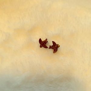 Dainty Gold Sparrow Earrings